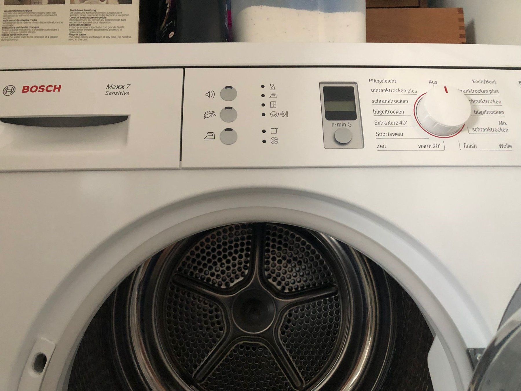 Bosch Wäschetrockner: Wäschetrockner Bosch Maxx 7 Sensitive – Gebraucht aus Bettlach von  1