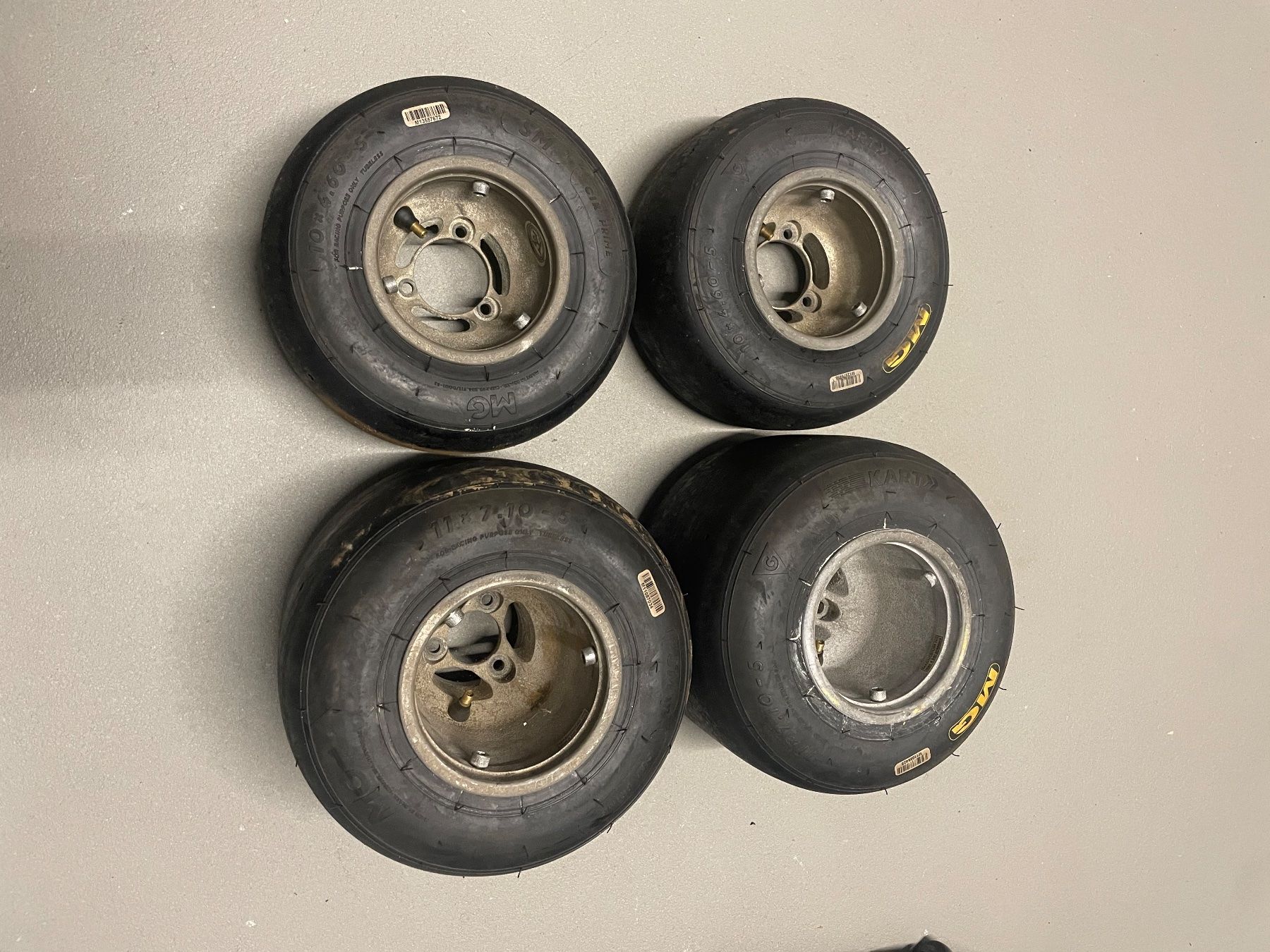 Go-Kart: 4 Magnesium Felgen gebraucht – Usato da Jona venduto da rolffehr