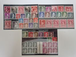 Deutsches Reich Adolf Hitler Briefmarken Lot