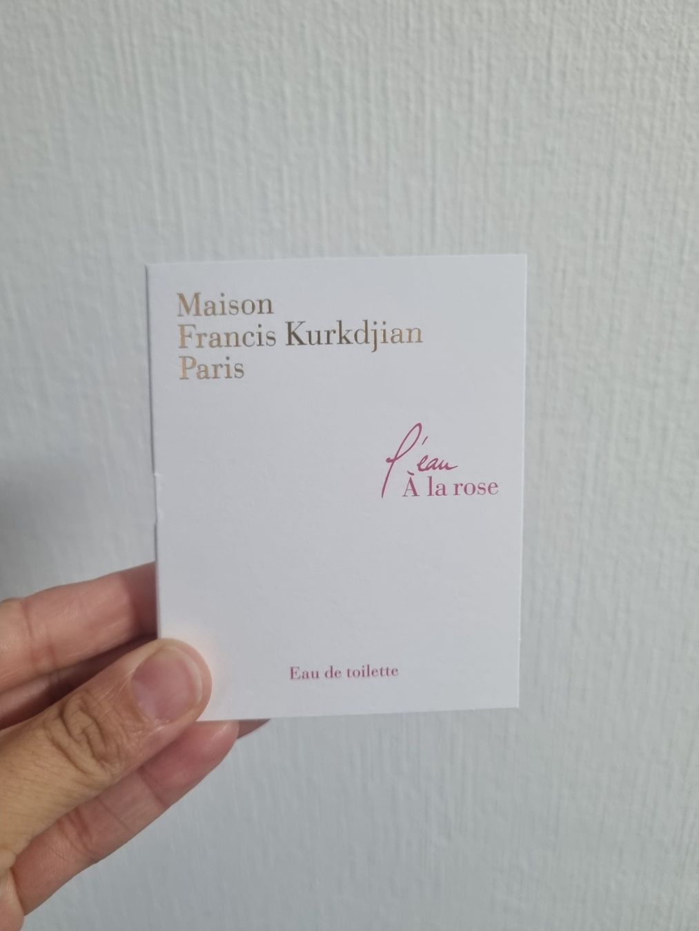 Kurkdjian Profumi & Eau de Toilette: MFK L'eau À la rose, 2ml – Nuovo (secondo la descrizione) da Jonen venduto da Juliette_St 2