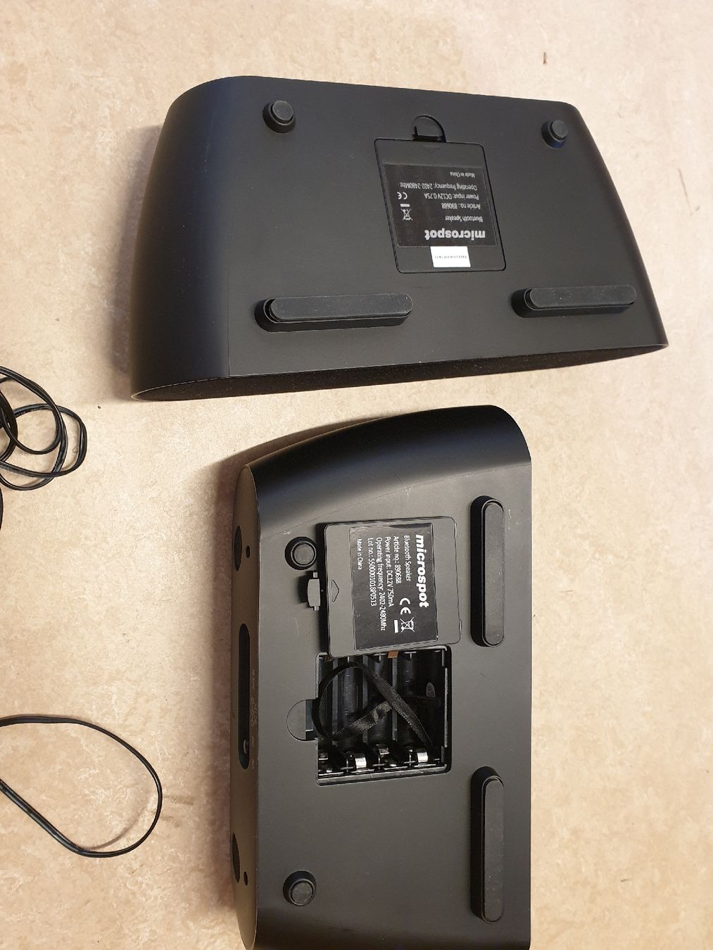 Microspot Casse acustiche: Microspot Bluetooth Lautsprecher, schwarz 2 Stück – Difettoso da Ittigen venduto da Ziok187 1