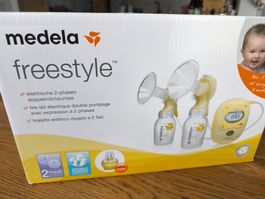 Medela freestyle elektrische 2-phasen Doppelmiöchpumpe