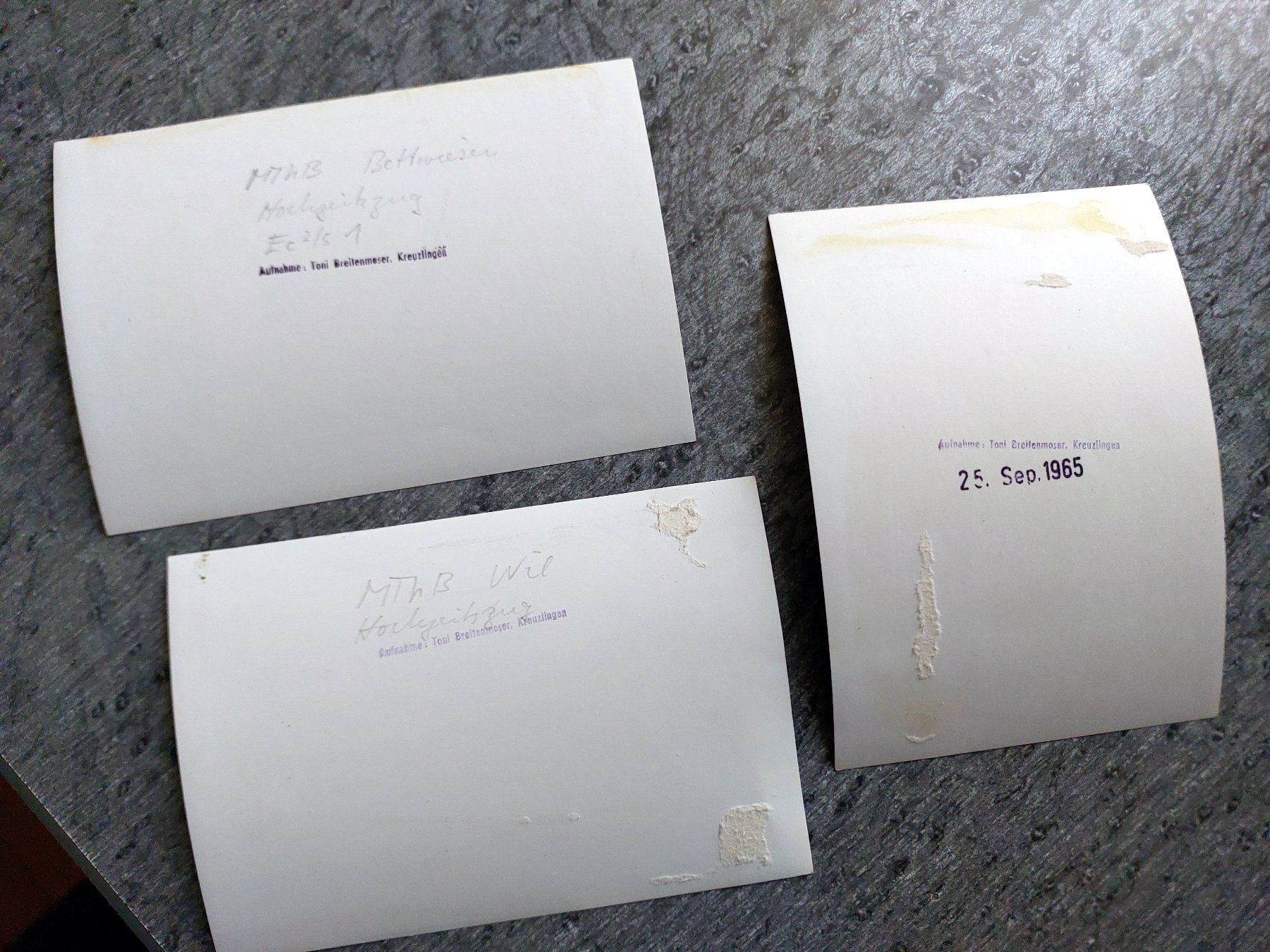 Ansichtskarten: MThB Sonderzug mit Dampflok - 1965 - Foto's – Gebraucht aus Schönenwerd von Steidi 4