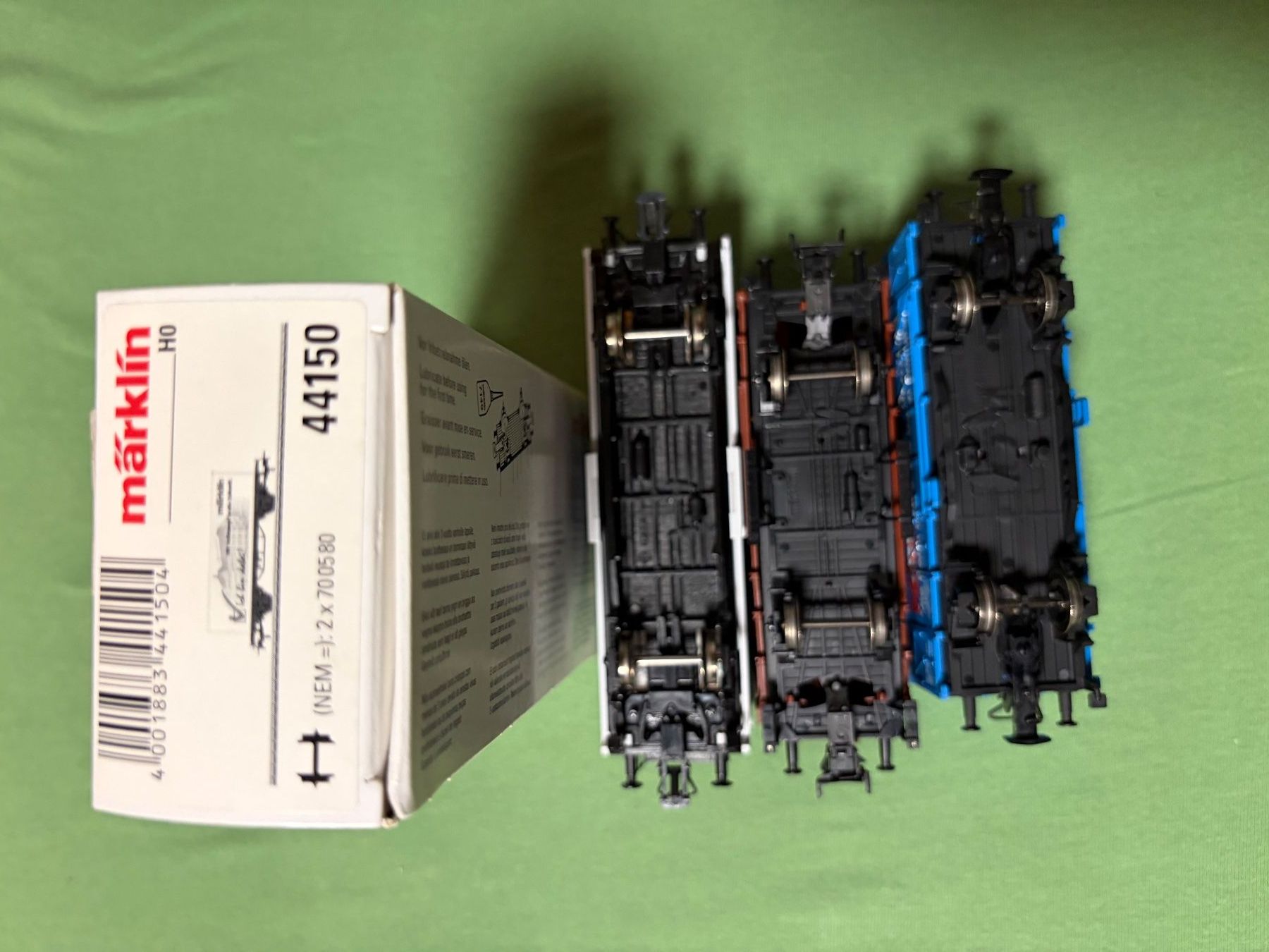 Märklin Modellini di ferrovie: 4 Güterwagen – Usato da Oeschgen venduto da franz9 1
