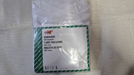 *** NEU Shirt  weiss in L *** Briefpost