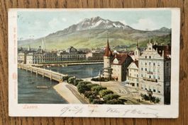 Luzern mit Pilatus 1905