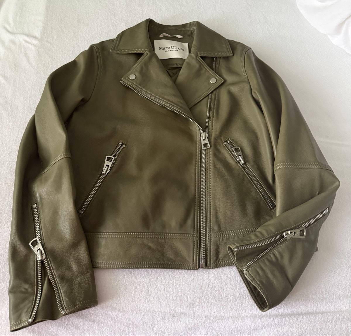 Marc O'Polo Giacche: Original Lederjacke – Nuovo (secondo la descrizione) da Horgen venduto da nicolinha 3