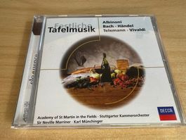Y3 Albinoni Bach Händel Telemann Vivaldi Marriner Tafelmusik