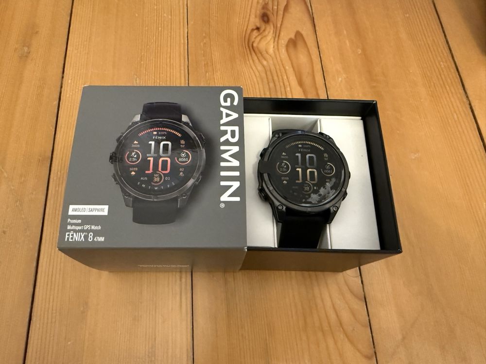 Garmin Fenix 5 Plus Saphir Titan orange ab € 669,00 (2023