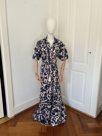 Andres Otalora Maxi Dress, Size 6, Floral - Summer Style!