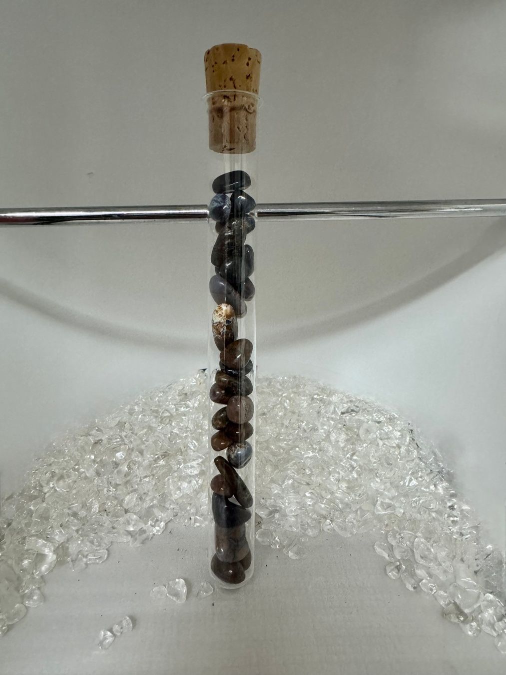 Minerali & Pietre curative: Wasserstab mit Pietersit – Nuovo (secondo la descrizione) da Biberist venduto da Steine 1