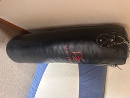 Boxsack POWERZONE, schwarz, mit Kette, gebraucht