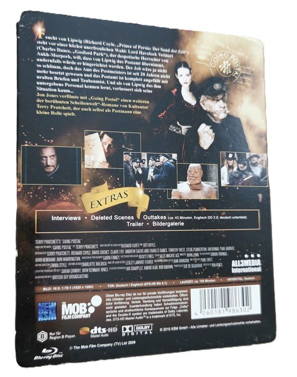Tutti i DVDs: Terry Pratchett's Going Postal (Blu-Ray) – Usato da Wilen b. Wollerau venduto da morethanmusic 1