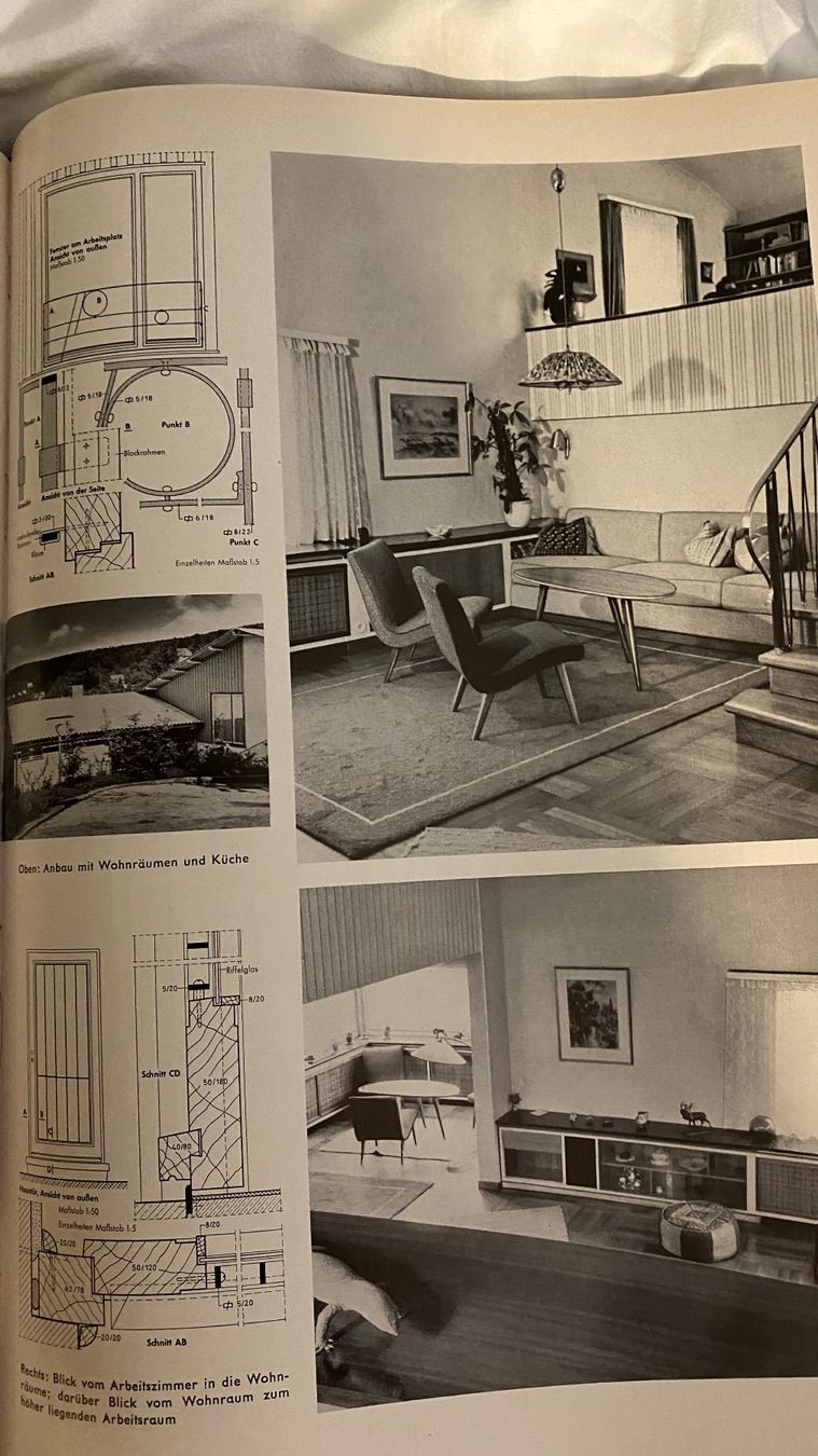 Libri: 92 Einfamilienhäuser Architektur Bertelsmann Verlag 1956 – Usato da Bern venduto da Ensadinado 9