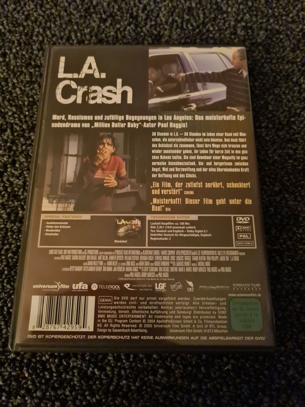 Tutti i DVDs: L.A. CRASH(6222) – Usato da Ruswil venduto da Ruck.Zuck. 1