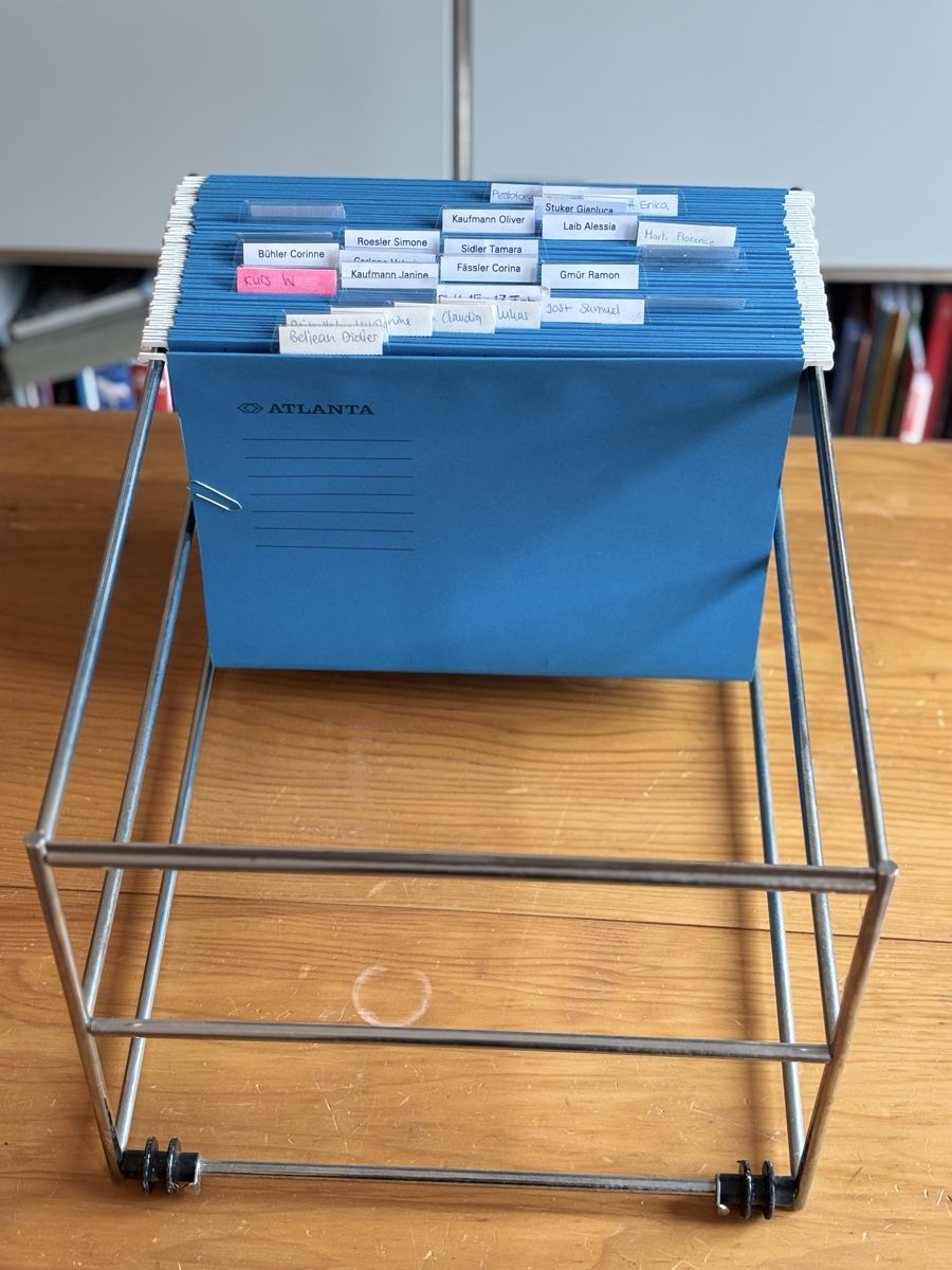 USM Banconi: USM Hängeregister Einsatz - 75x50x35 – Usato da Winterthur venduto da JAKU.SPACE 3