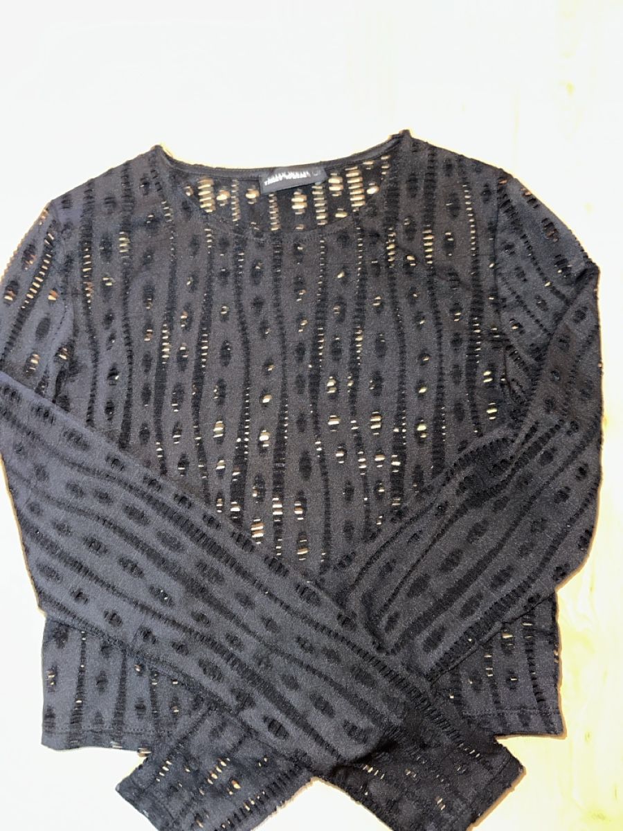 Top: Schwarzes Longsleeve, Grösse M – Nuovo (secondo la descrizione) da Betschwanden venduto da _janinee_