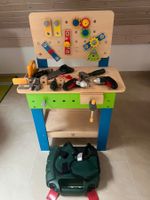 Kinder Holzwerkbank mit vielen Zubehör