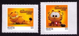 2024_ THE GARFIELD MOVIE_ Einzelmarken aus 10er-BOGEN ! **