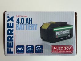 Ferrex batterie 20V 4.0Ah
