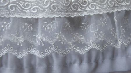 1 mal Romantischer Vorhang 86/100cm