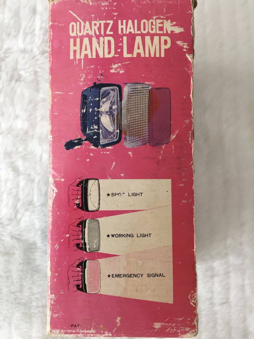 Lampade: antike Handlampe Halogen - Originalverpackung – Usato da Unterterzen venduto da bac_287t 6