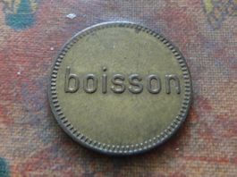 Jeton  " boisson  /  ravi matic "   (I)