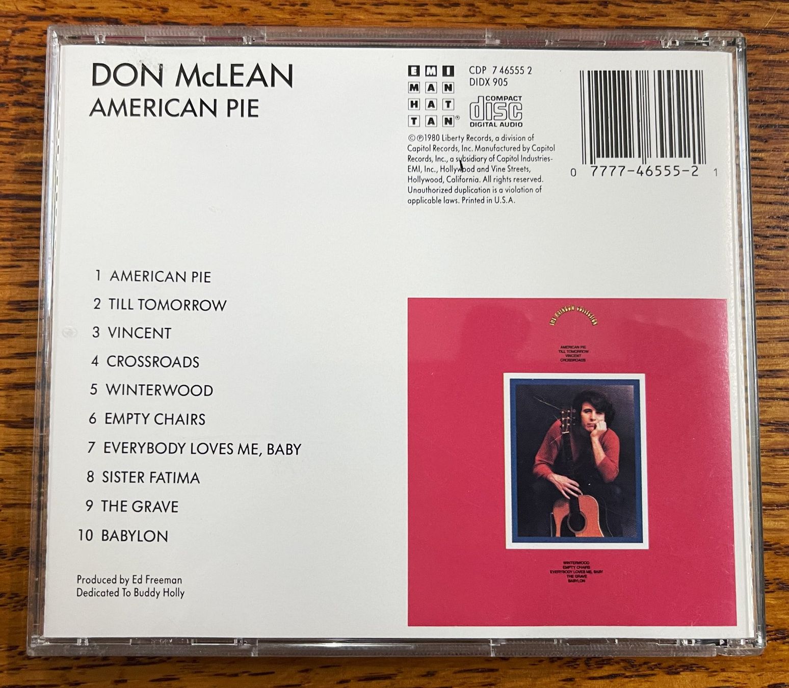 CDs: DON McLEAN - AMERICAN PIE CD – Gebraucht aus Oftringen von Vucki 1