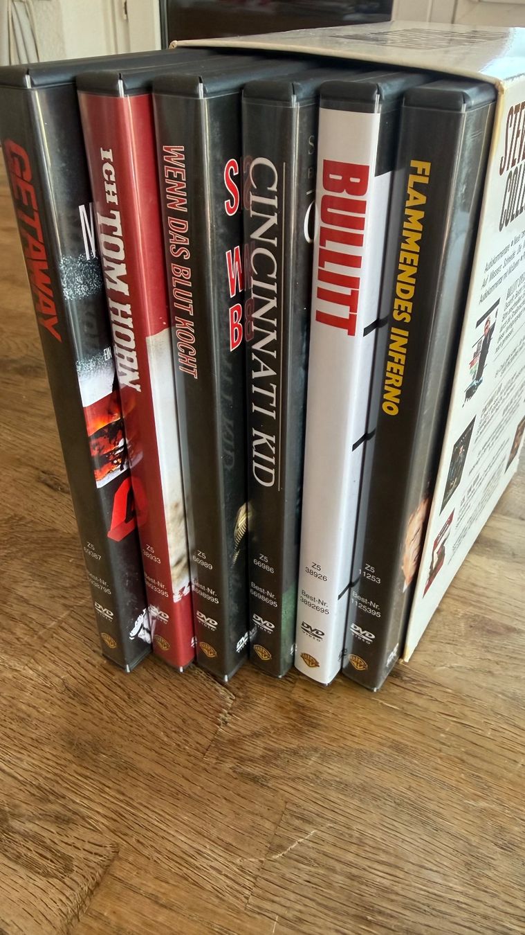 Tous les DVDs: Steve McQueen Collection 5 DVD Set – D'occasion à Lugano par bad_2t9b 2