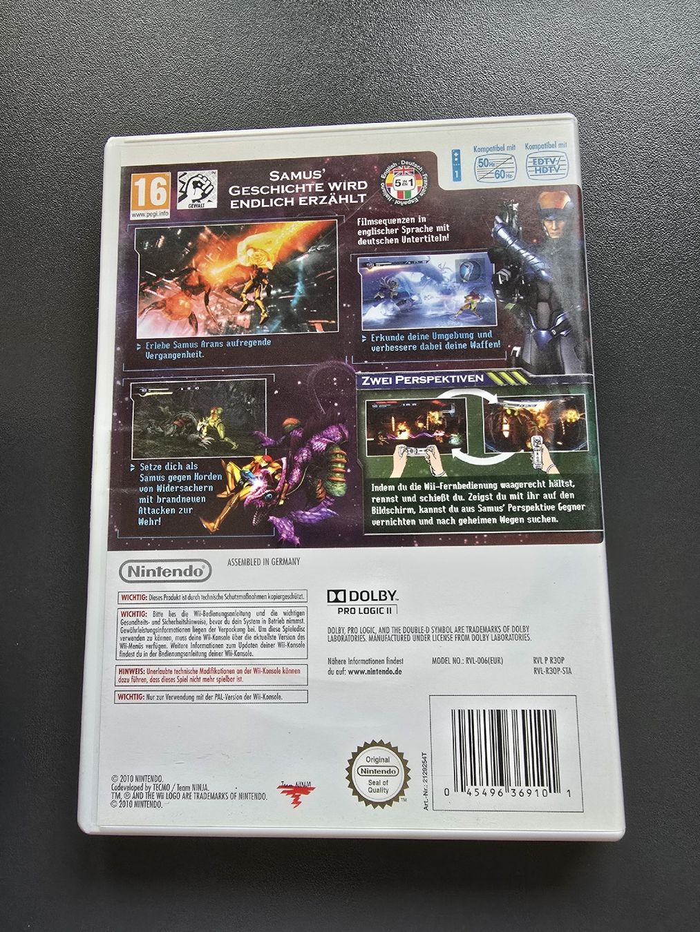 Nintendo Giochi: Metroid Other M - Nintendo Wii  – Usato da Chur venduto da 1996hiphop 1