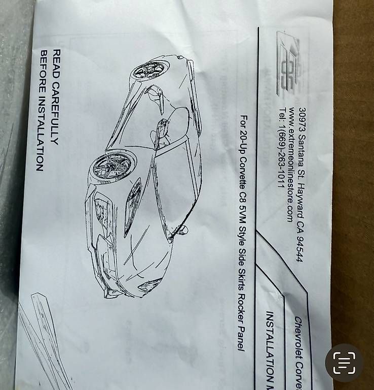 Tutti pezzi di ricambio auto: Corvette C8 Seitenschwelle 5VM  – Usato da Schüpfen venduto da Beatl5 3