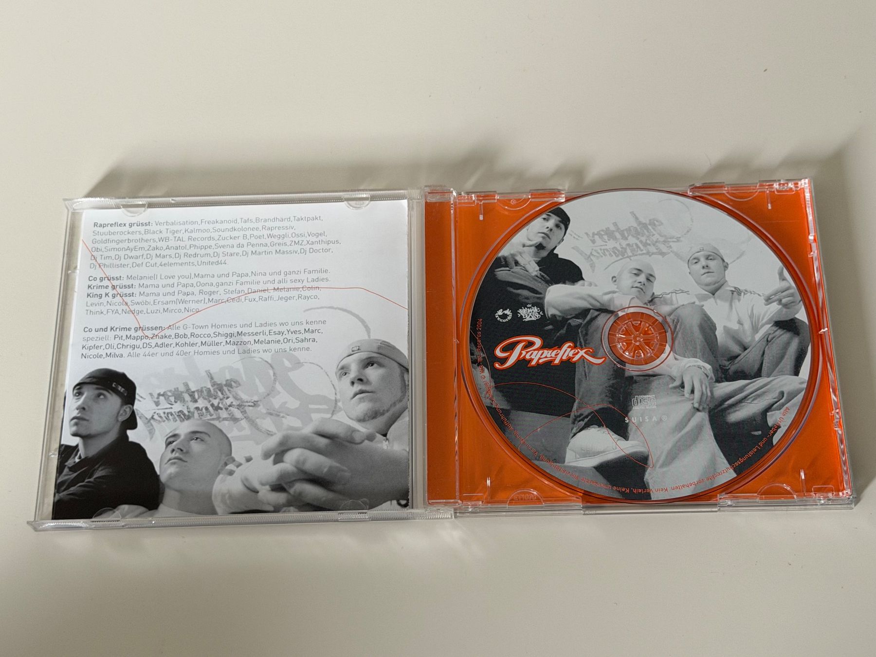 CDs: Rapreflex - Verbale Kinnhakke – Neu (gemäss Beschreibung) aus Altstätten SG von sheamus 2