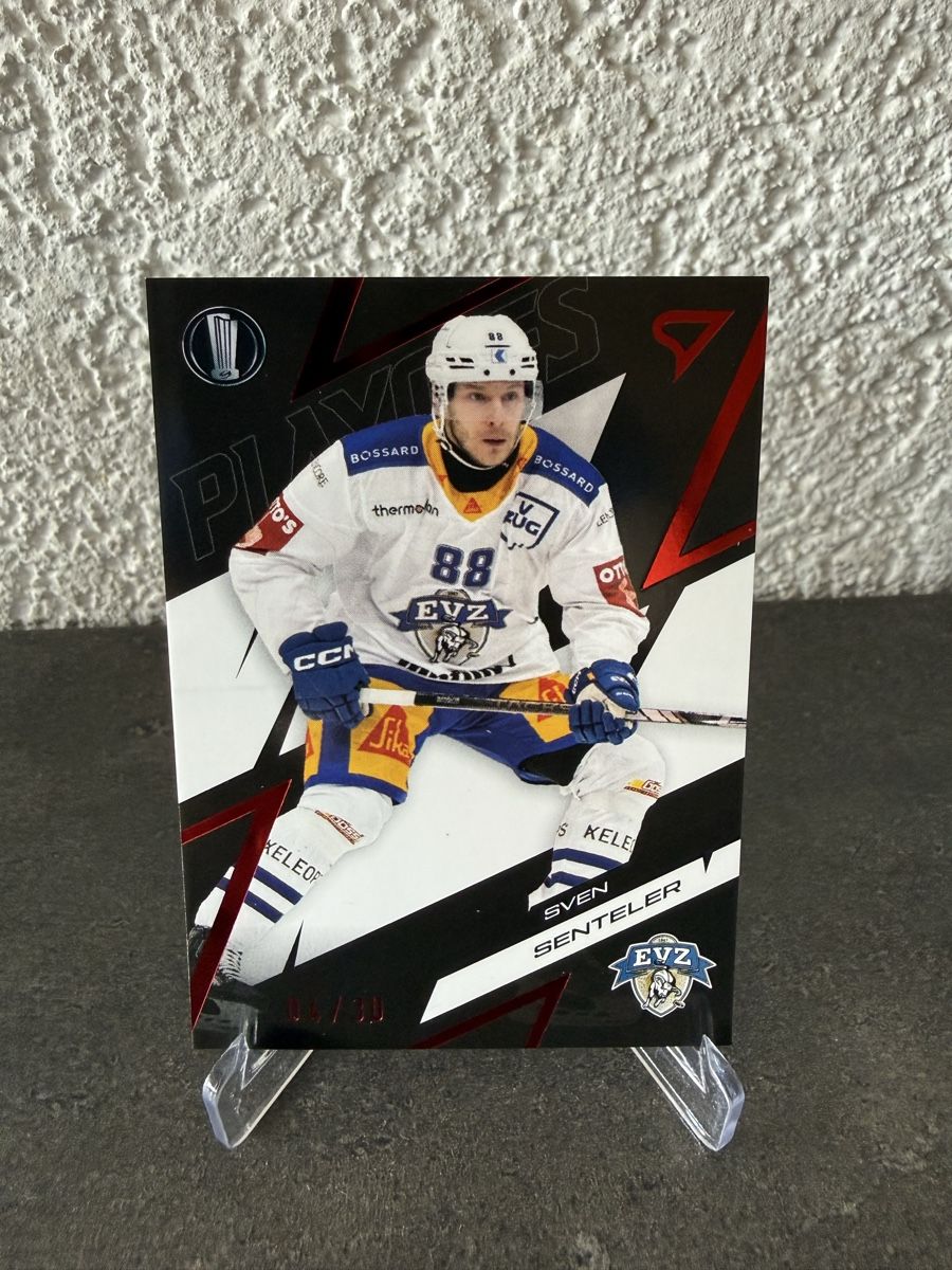 Sportzoo Sammelbilder & Trading cards: 04/30 - Sven Senteler - EV Zoug – Neu und originalverpackt aus Réchy von Leeroy1998