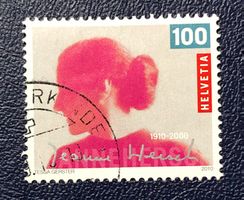 Nr.1367 100 Geburtstag Jeanne Hersch GESTEMPELT  ﻿  