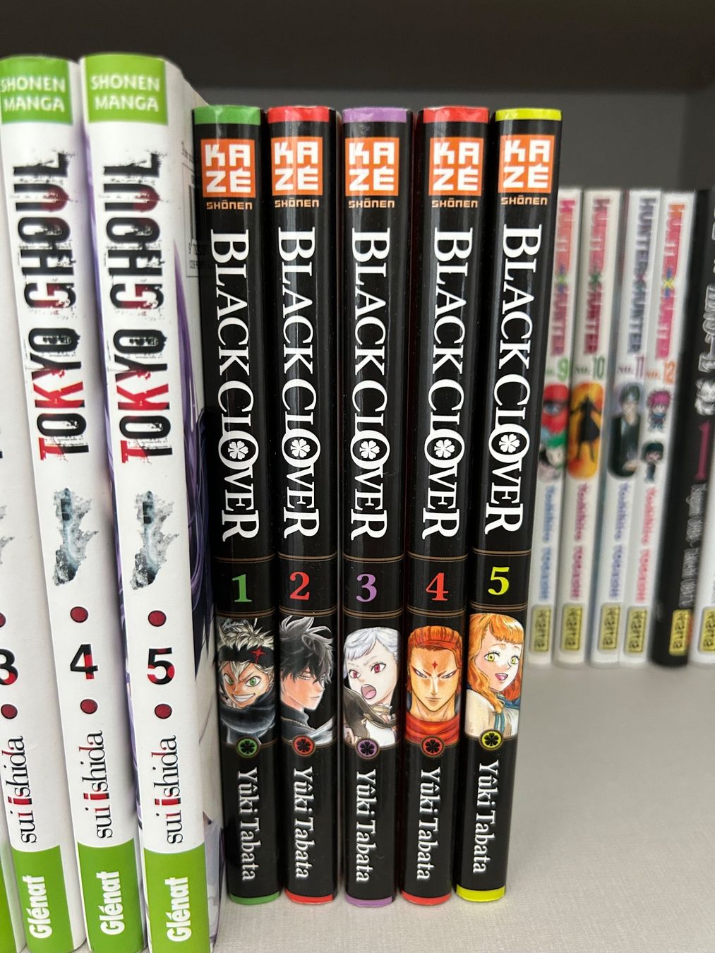 Comics: Manga Black Clover Tomes 1-5 – Gebraucht aus Gilly von Kakashi-Gaming 1