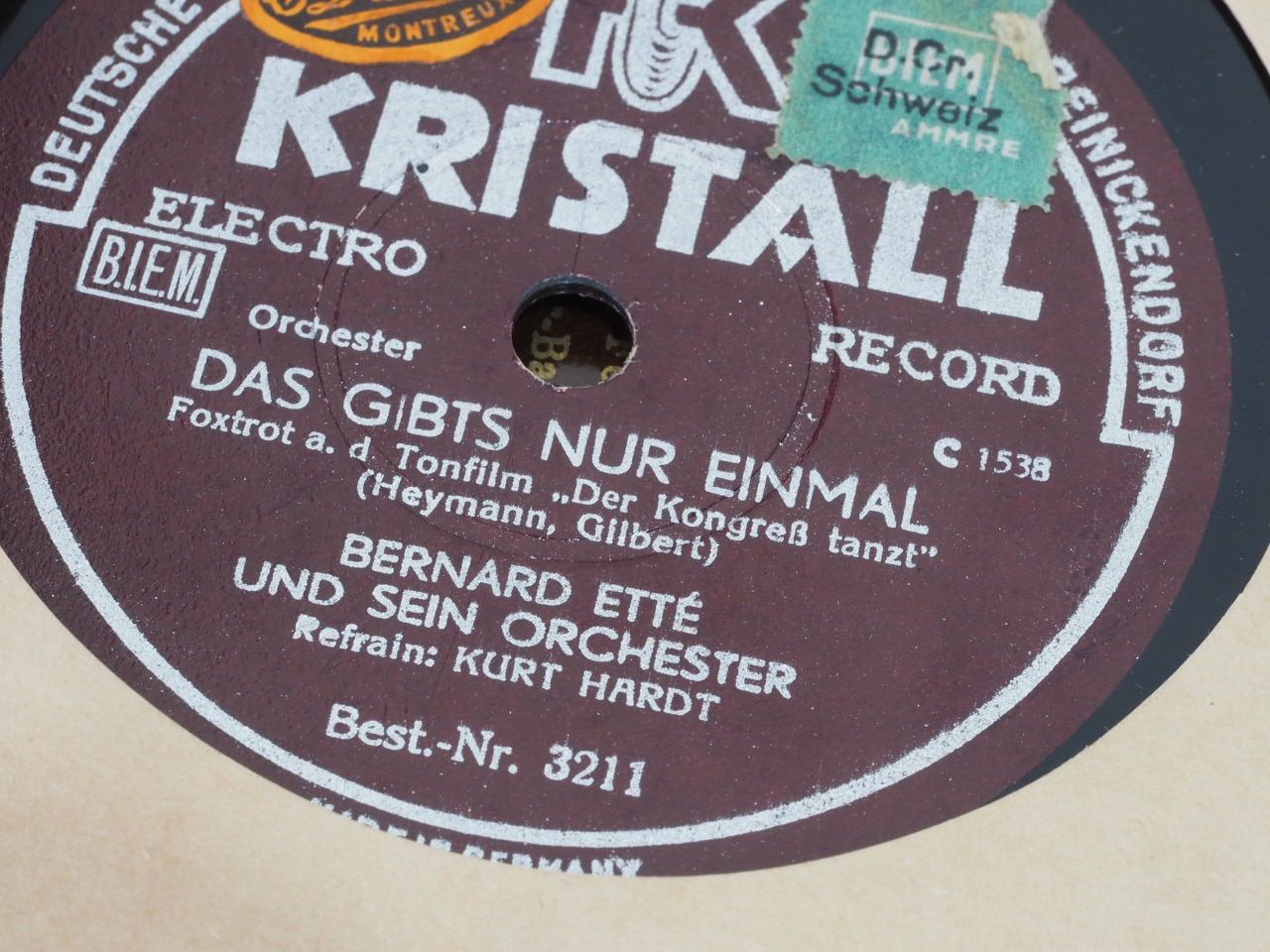 Vinyles: DISQUES 78 TOURS – D'occasion à Lausanne par Leag 4