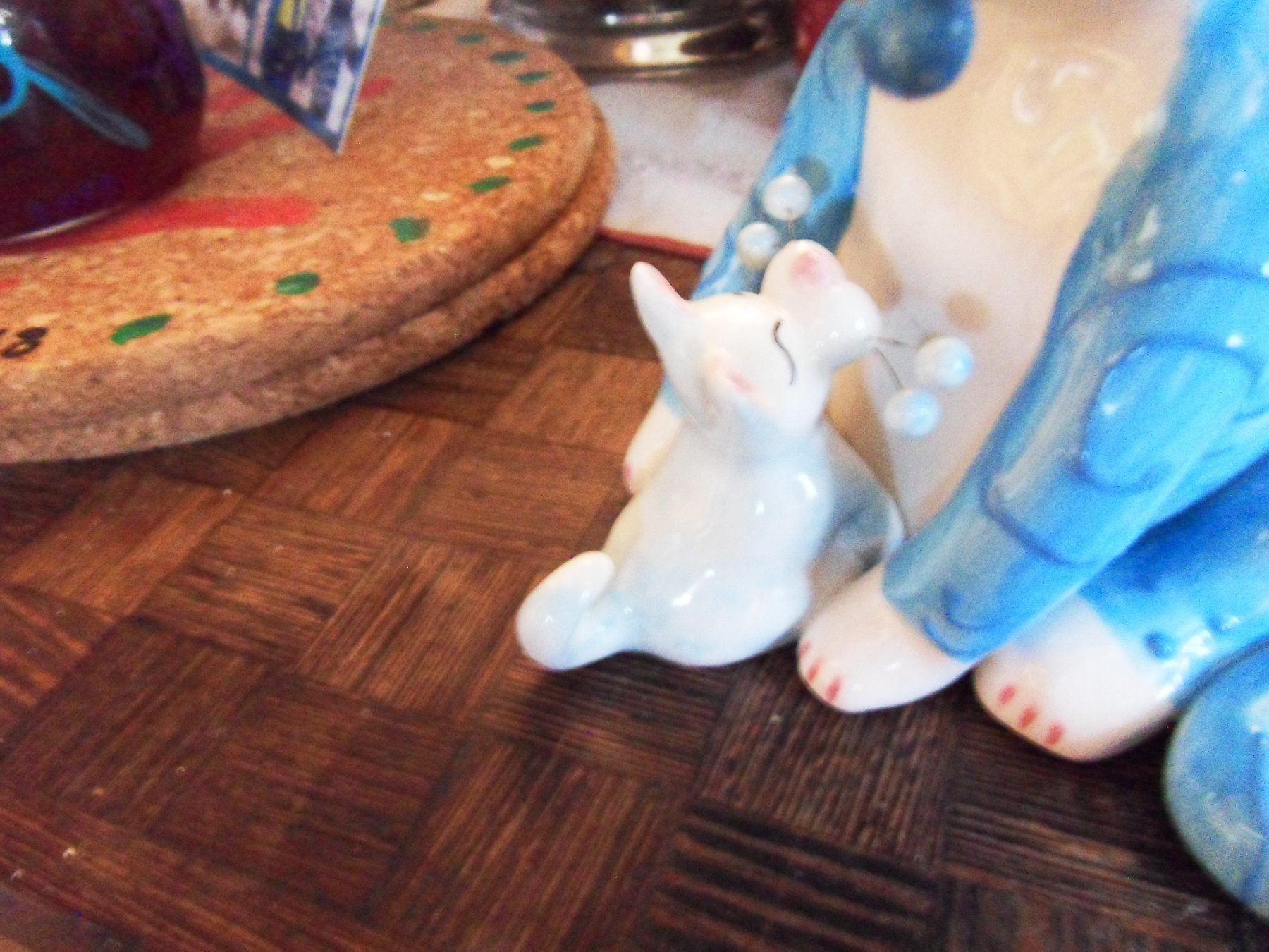 Statuette: Lacombe Büsi mit Hund – Usato da Schongau venduto da Eva-Katharina 1