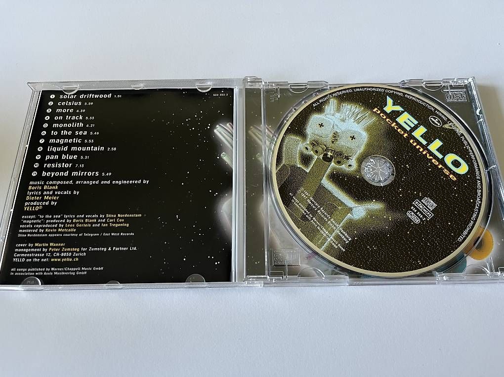 CDs: Yello: Pocket Universe [CD] – Gebraucht aus Zürich von audn 2