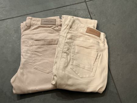 Marc Cain Hose beige Damenjeans guter Zustand Gr. 1