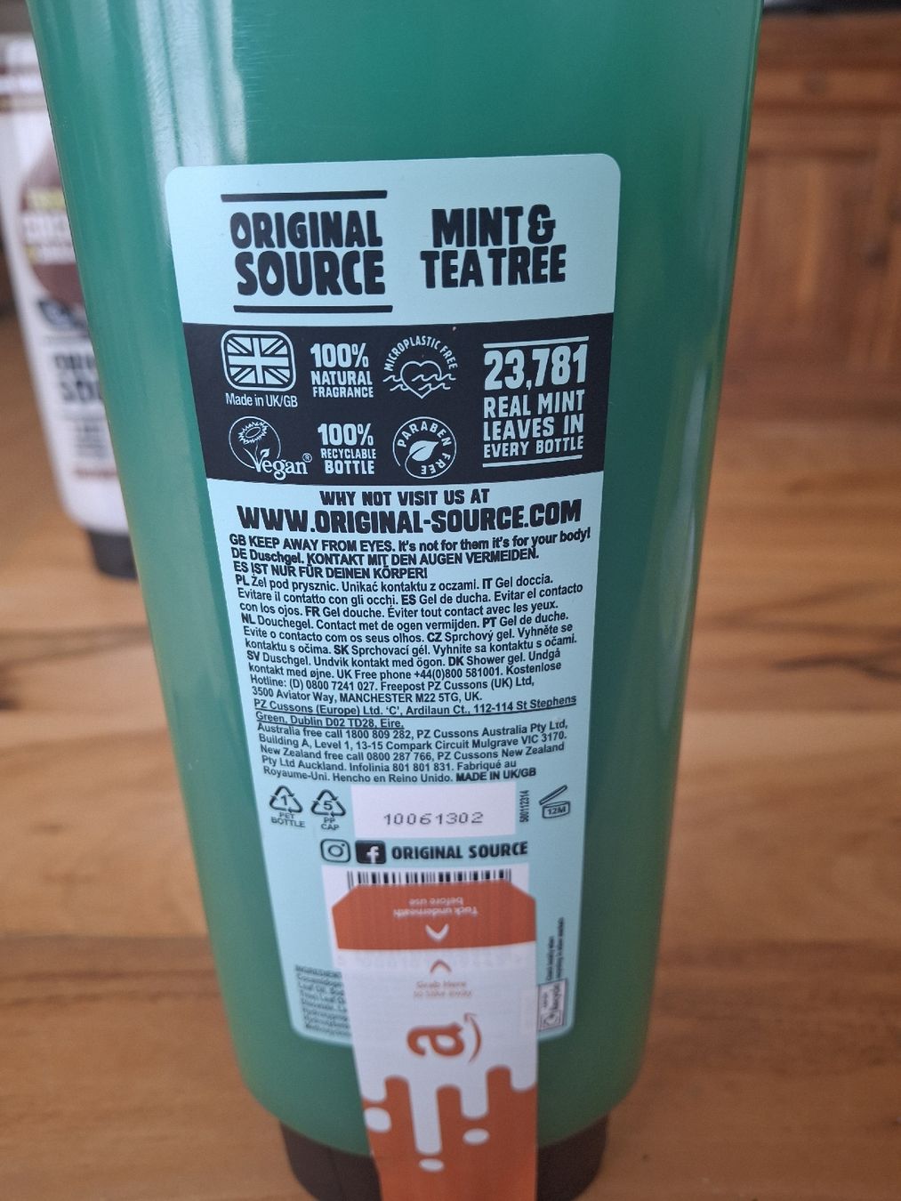 Doccia: ORIGINAL SOURCE shower gel 750ml!!! – Nuovo e nell'imballaggio originale da Alpnach Dorf venduto da dek_s78g 1
