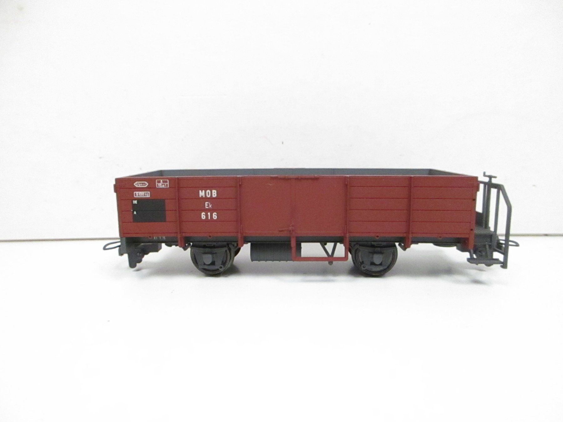 Bemo Modelleisenbahnen: Bemo H0m 2276 306 MOB Offener Güterwagen Ek 616 – Neu und originalverpackt aus Olten von Heinrich875 5