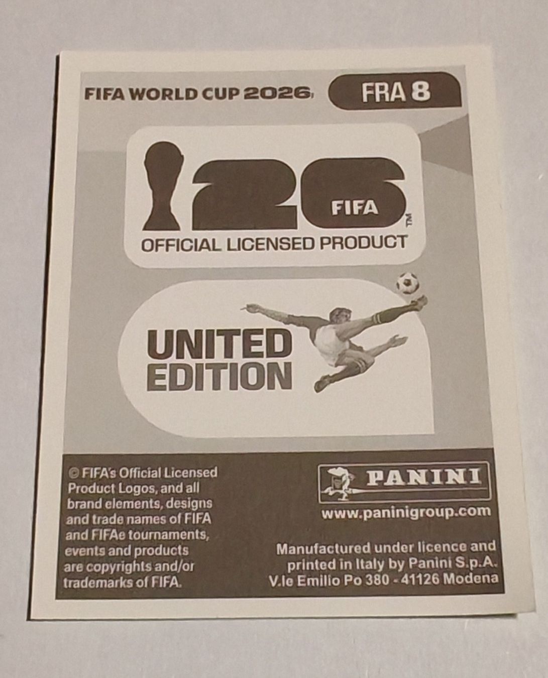 Panini Carte collezionabili: Lucas Digne - FRA 8 – Nuovo (secondo la descrizione) da Rietheim venduto da Squaley 1