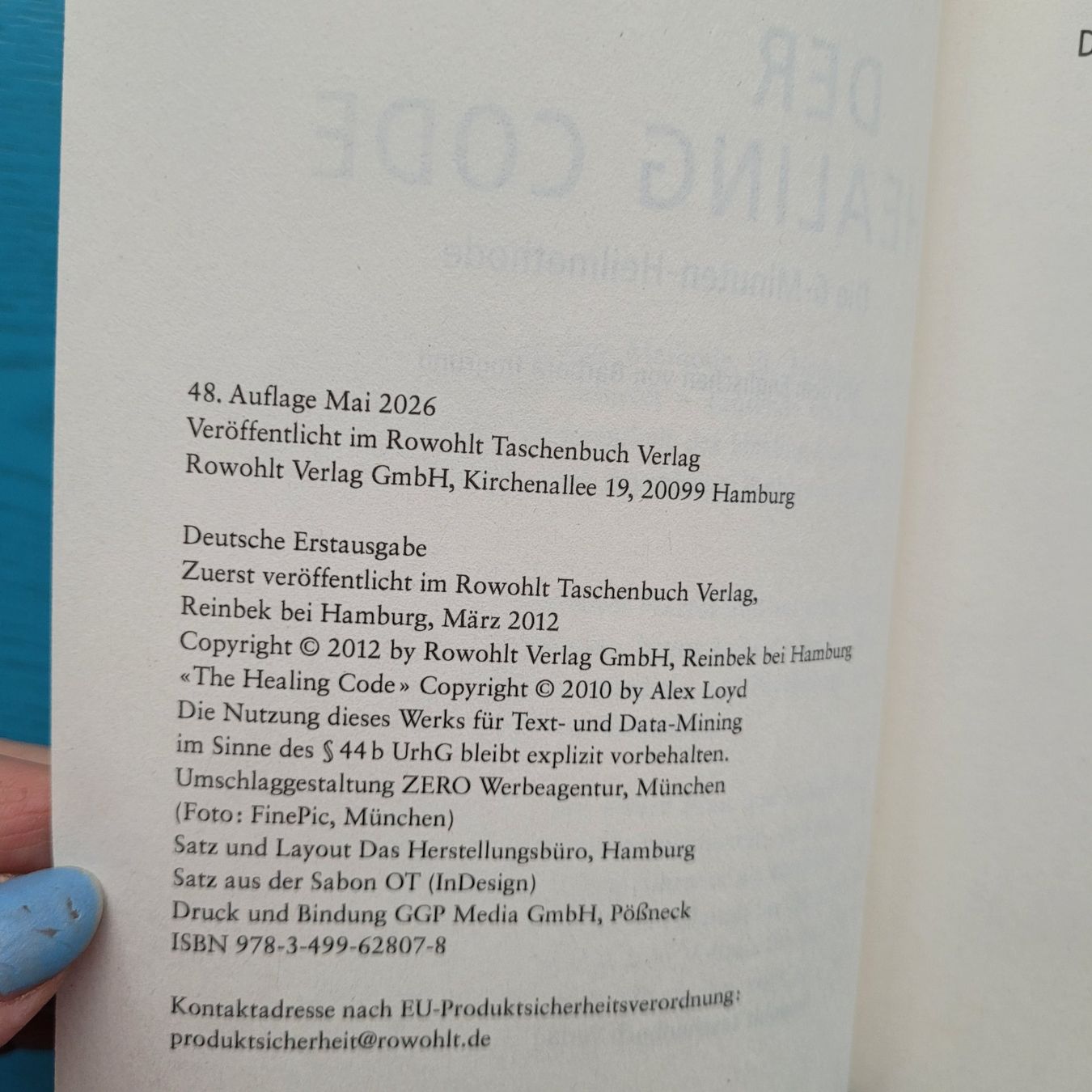 Libri: Der Healing Code - Alex Loyd /Ben Johnson – Usato da SCHÜBELBACH venduto da CoKaHa 2