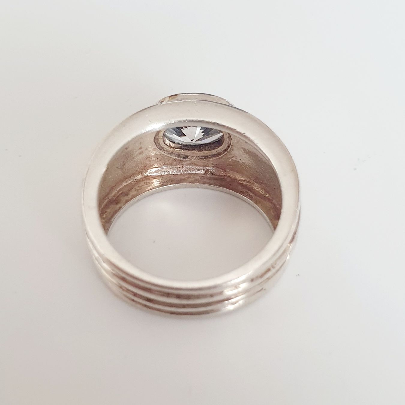 Bagues: Silber Ring  925 Silber mit Stein Grösse 17.6 mm  – D'occasion à Kreuzlingen par Wunderkiste123 7