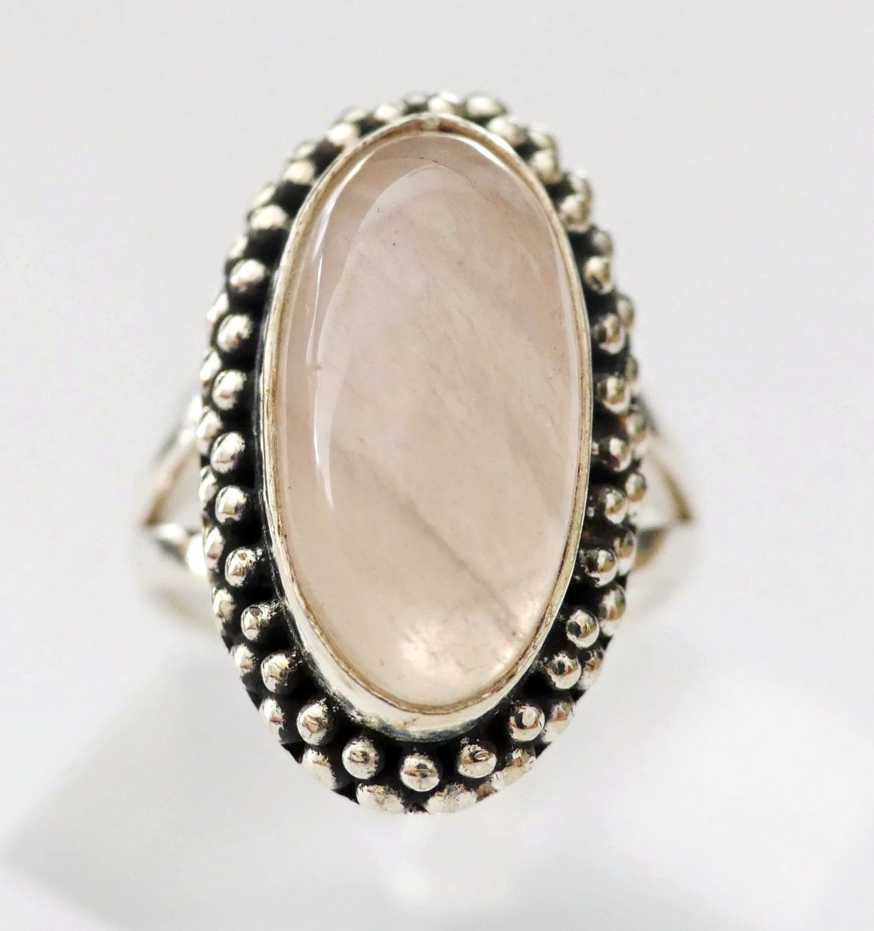 Anelli: Ring mit einem Rosenquarz – Nuovo e nell'imballaggio originale da Matten b. Interlaken venduto da kero71 3