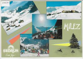 Milez Sedrun im Winter en hiver