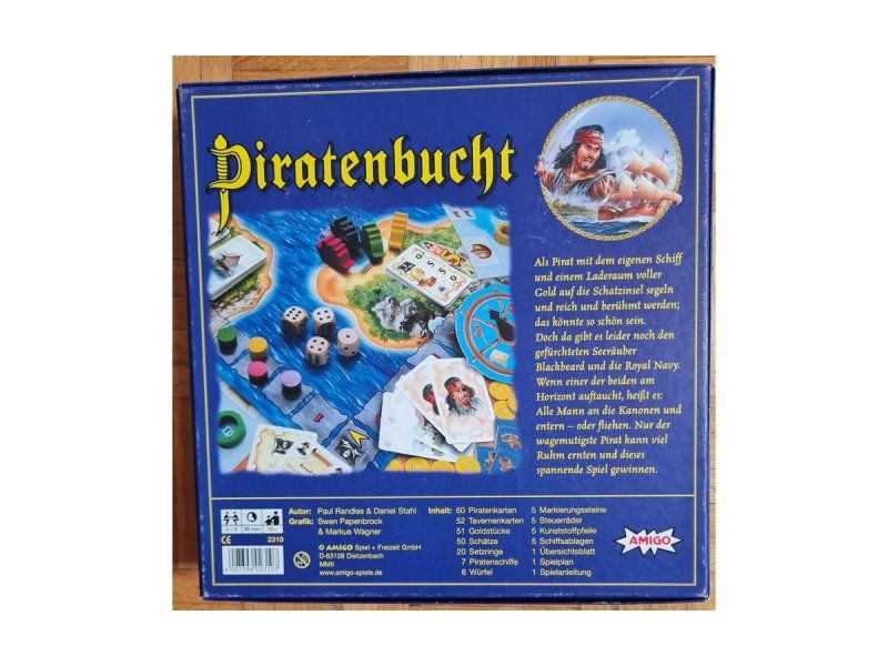 Giochi: Brettspiel "Piratenbucht" – Usato da Zürich venduto da Desmond01 1