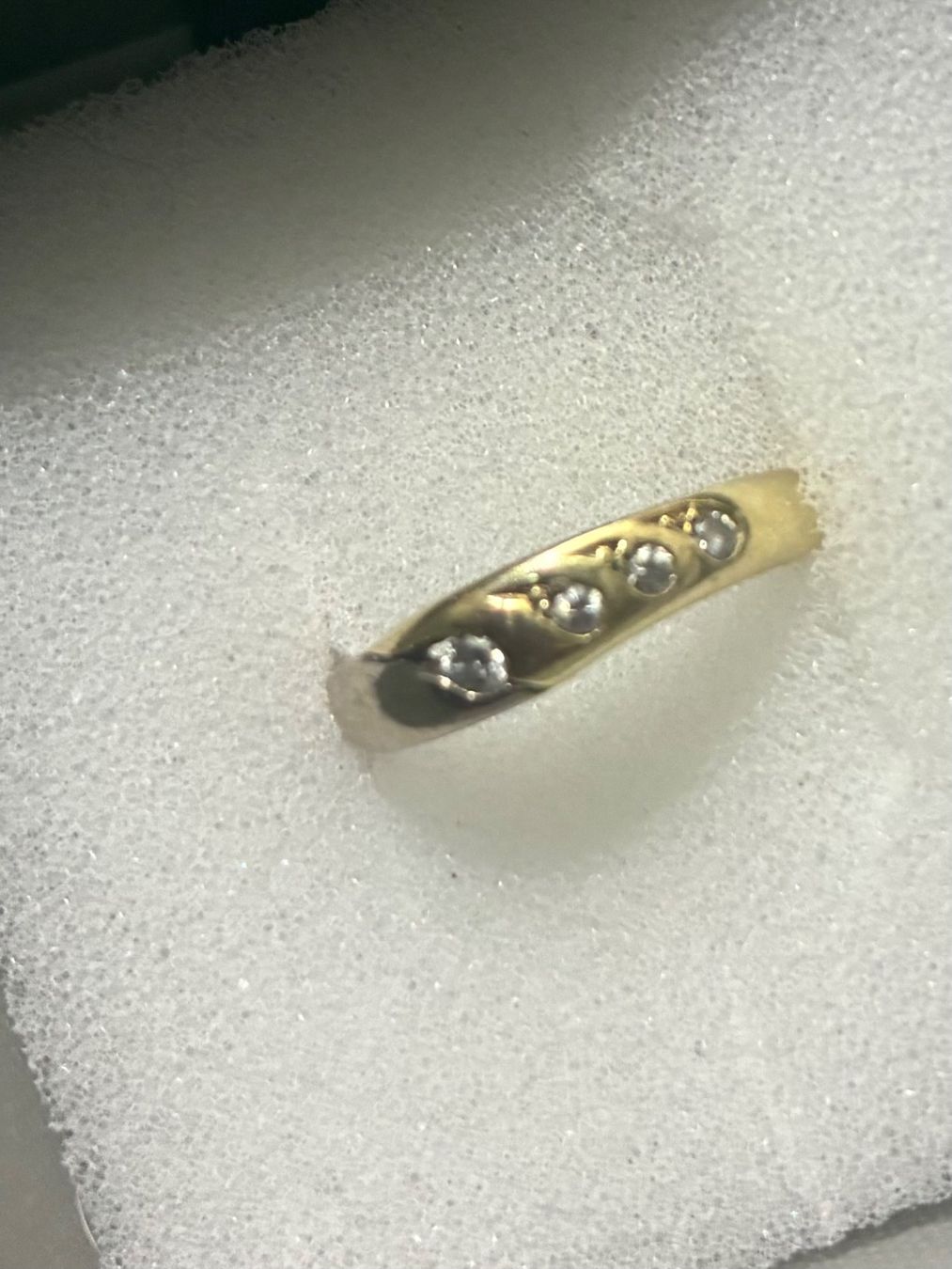 Anelli: Bague or diamants – Usato da Granges-Paccot venduto da keopskephrem 2