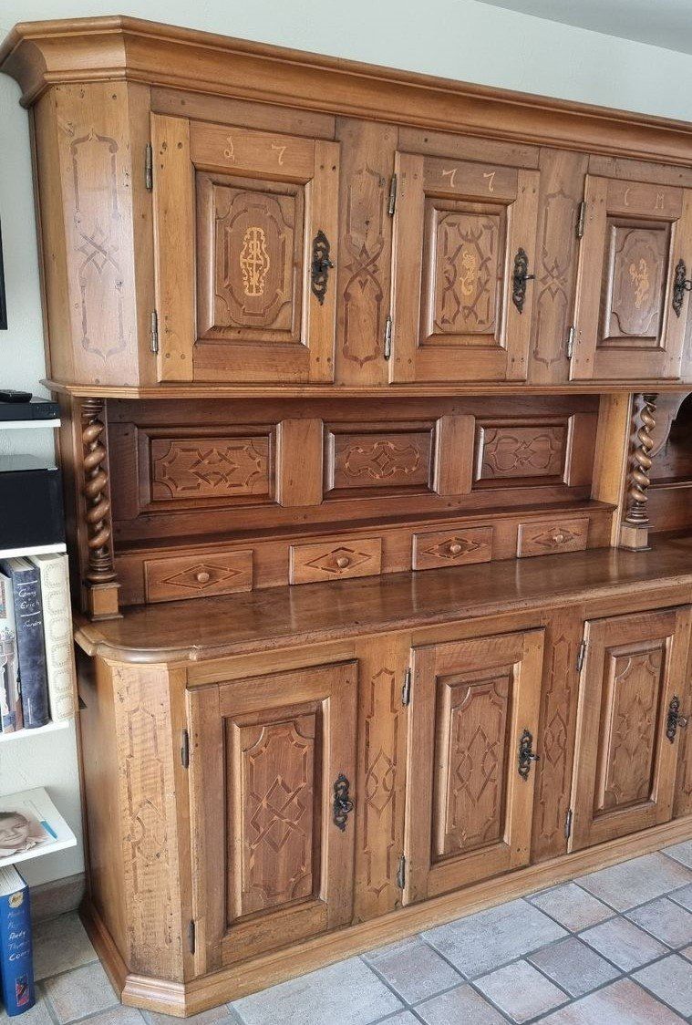 Credenze: Splendide buffet ancien de 1777 de Suisse centrale – Usato da Lausanne venduto da bleu-ciel11 1