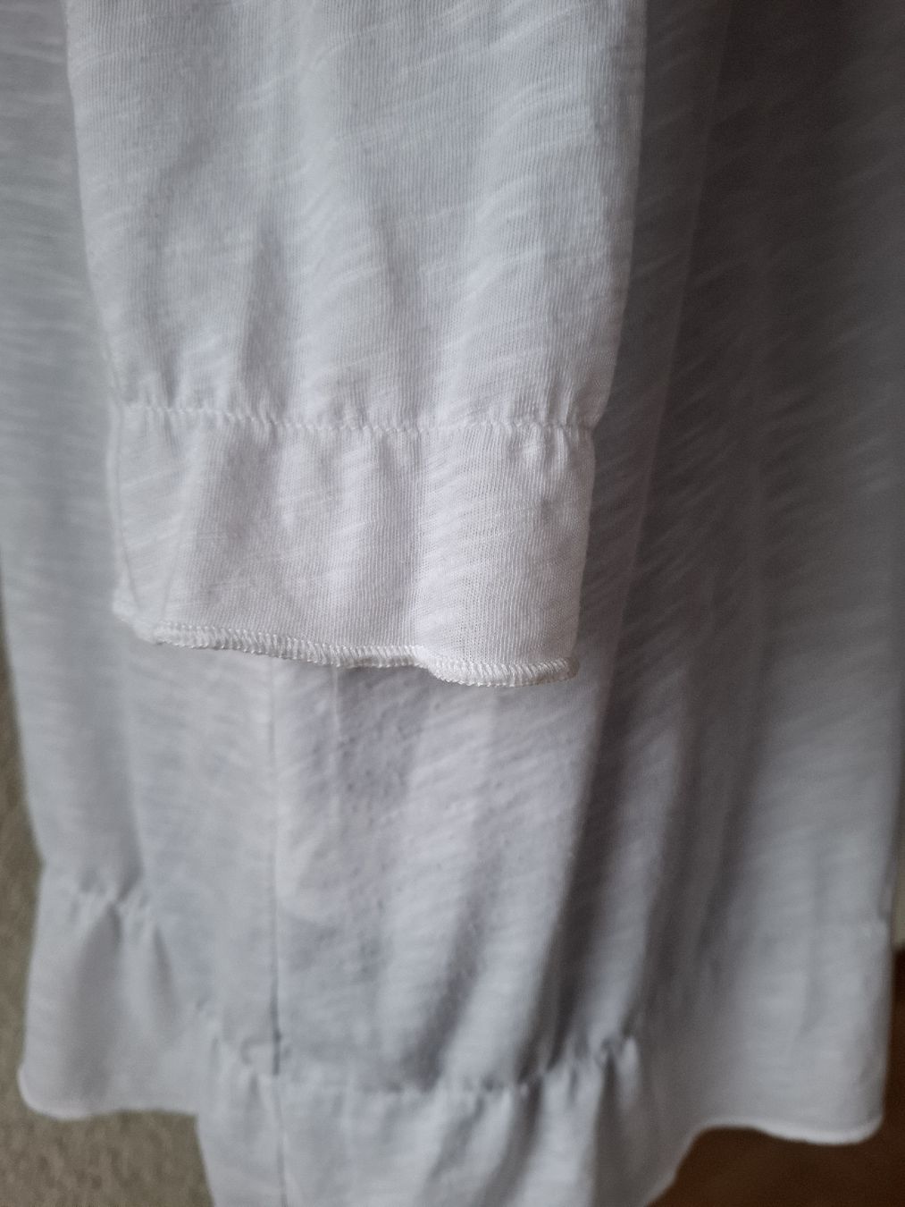 Tuniche: Damen Tunika Bluse Weiß Gr. XXL 48 boho Basic Casual 8 – Usato da Vinelz venduto da sonnenmond77 4